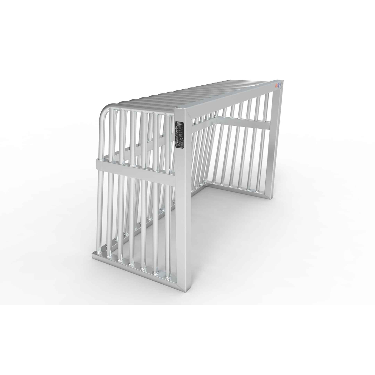 Alusport Anti-Vandaal Voetbaldoel AV182 ( 1,80 x 1,20 x 0,80 )