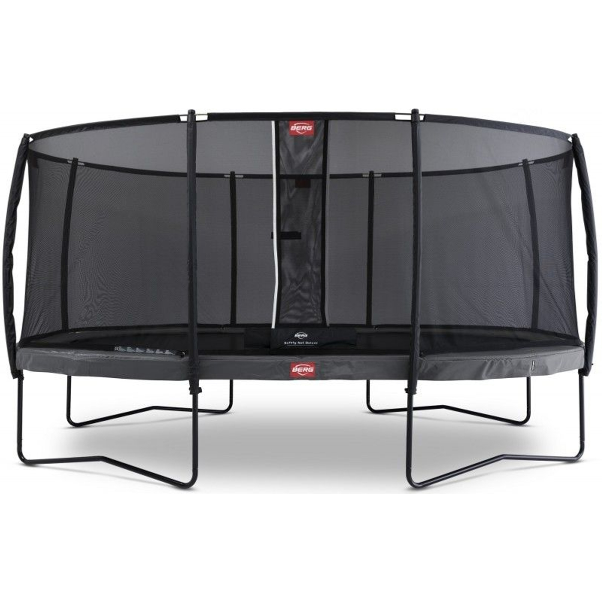 BERG Grand Champion Regular 520 Grijs + Safety Net Deluxe