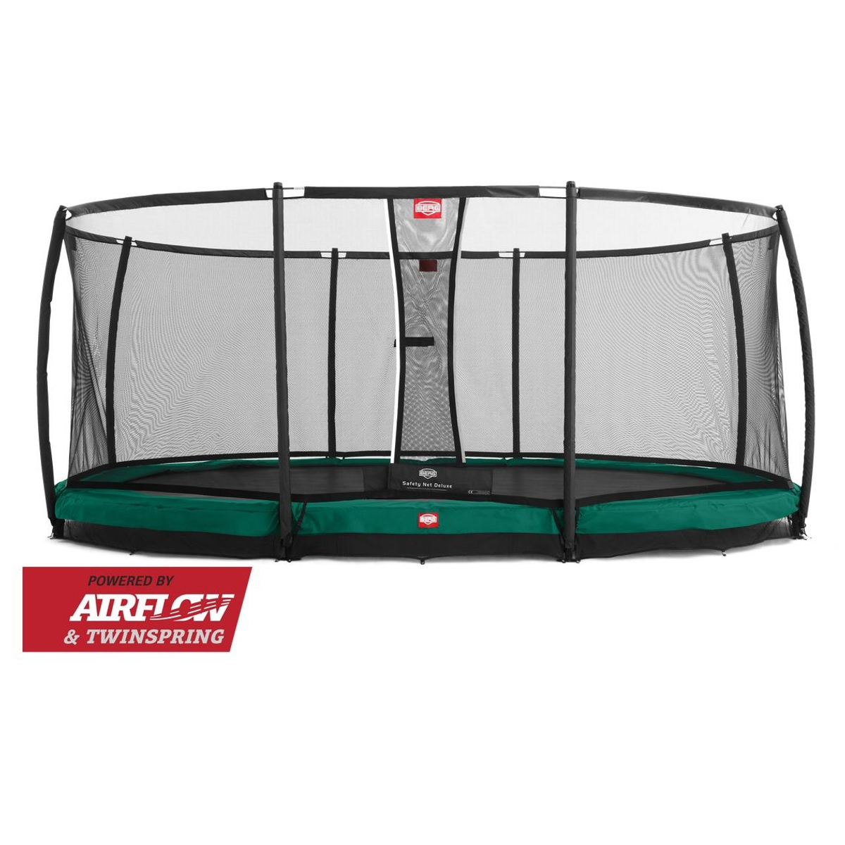 BERG Grand Champion InGround 520 Green + Safety Net Deluxe