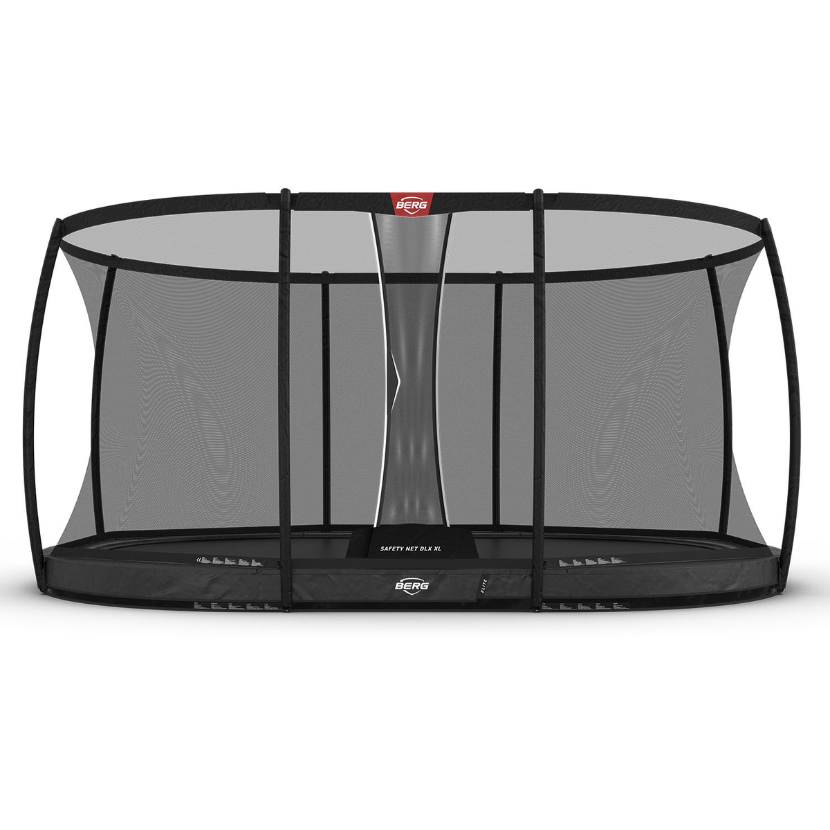Berg Grand Elite Inground Trampoline 520 Grijs + Safety Net Deluxe XL