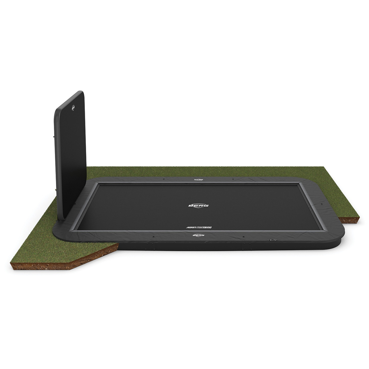 Berg SPORTS Ultim Elite FlatGround 500 Grijs + Aerowall