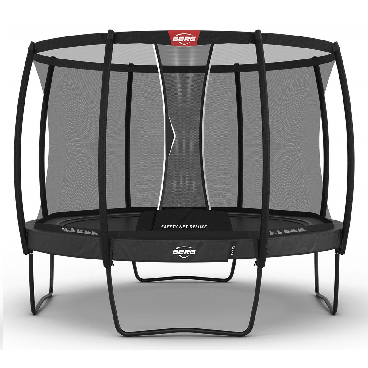 Berg Elite Trampoline 330 Grijs + Safety Net Deluxe