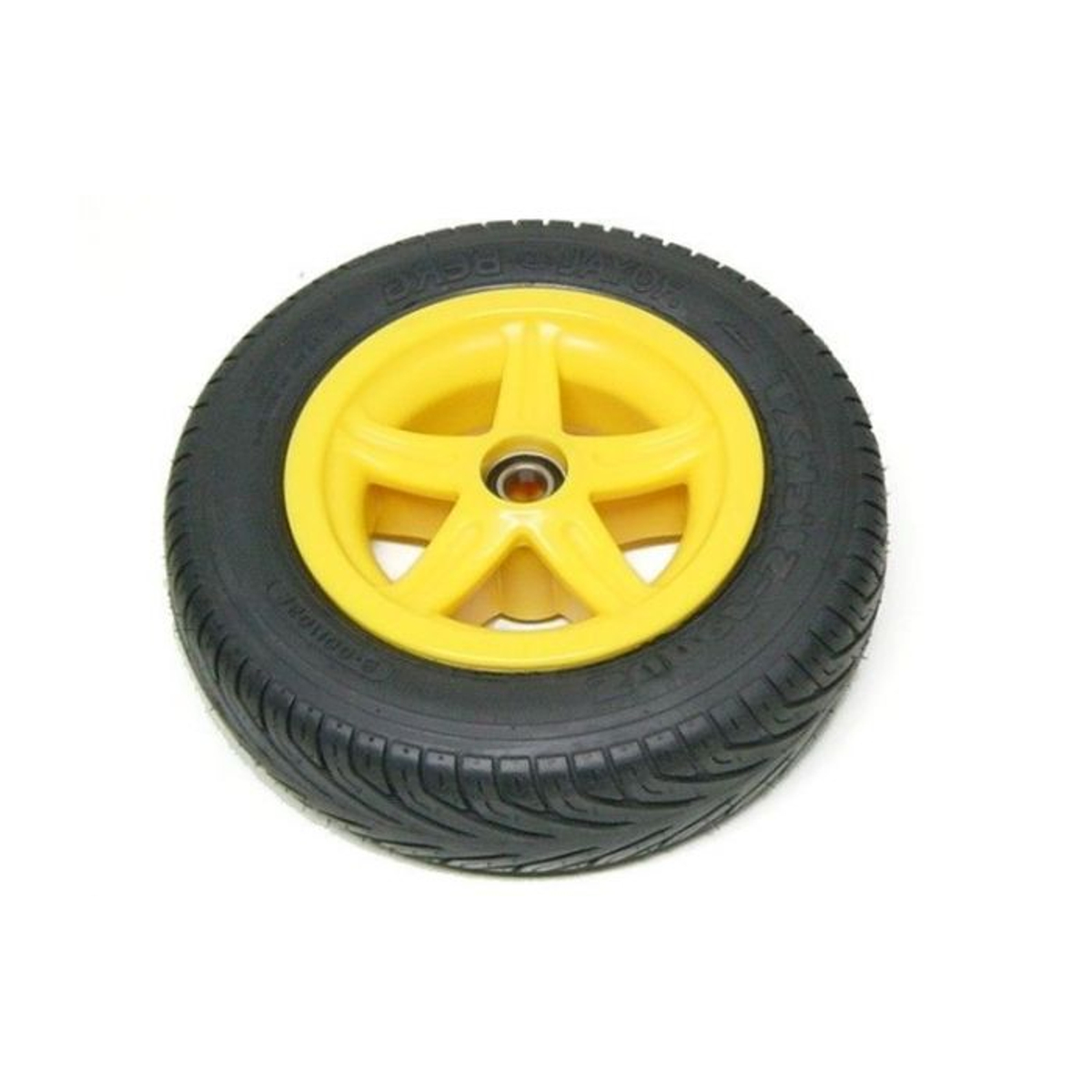 Berg sportvelg 350 x8 geel slick