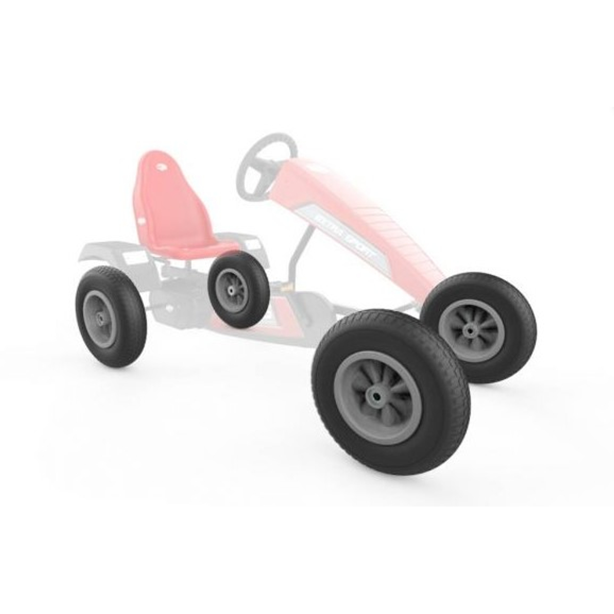 Berg Wiel Golf Grijs 4.80/400-8 compleet