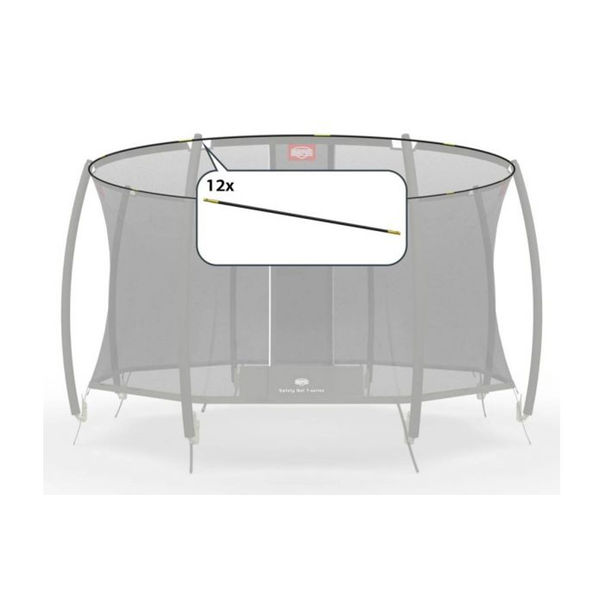 Berg Safety Net T-series - Hoepelset 380