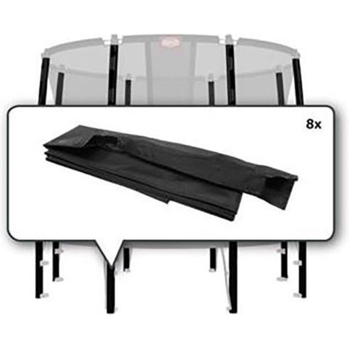 Berg Safety Net T-Series - Set sleeves (8x)