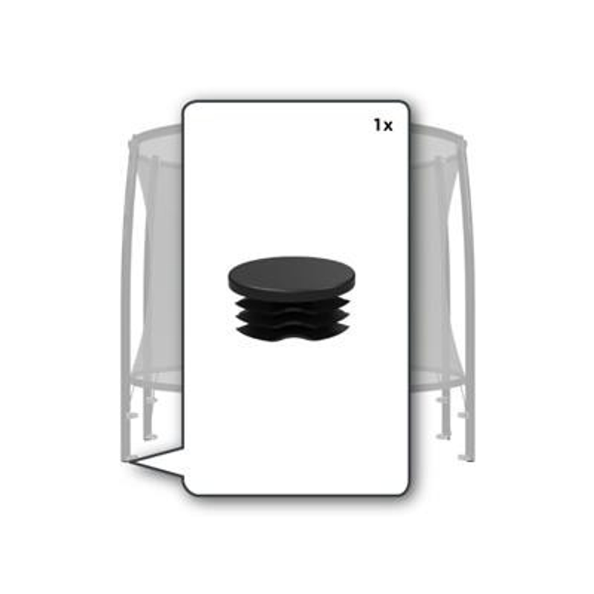 Safety Net - Cap for Lower tube 38 mm (8x)