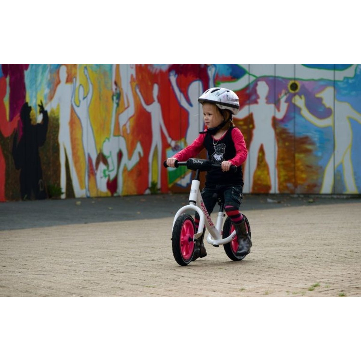 Berg Biky Wit Loopfiets