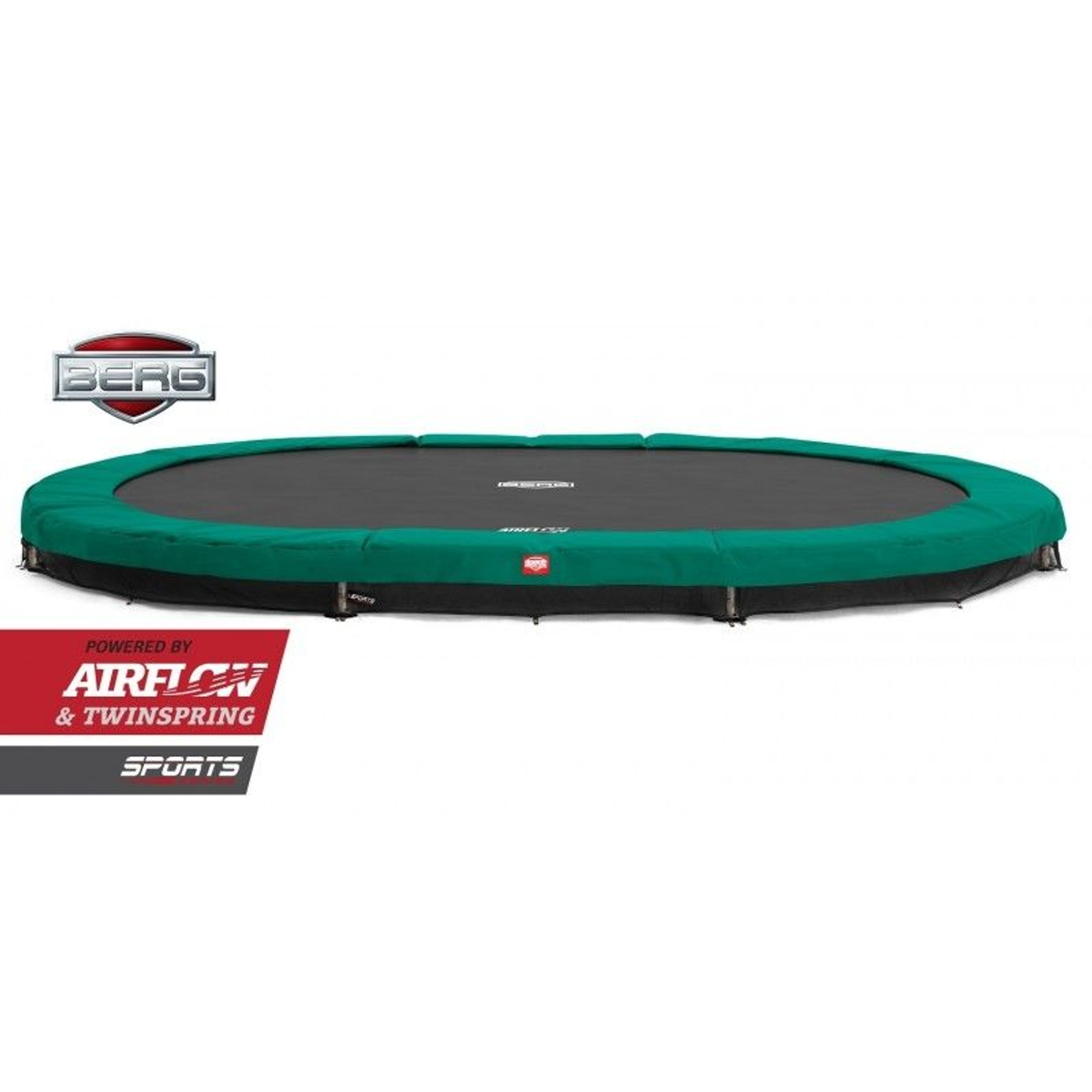 BERG Grand Champion InGround 350 Groen Sport Trampoline Oval