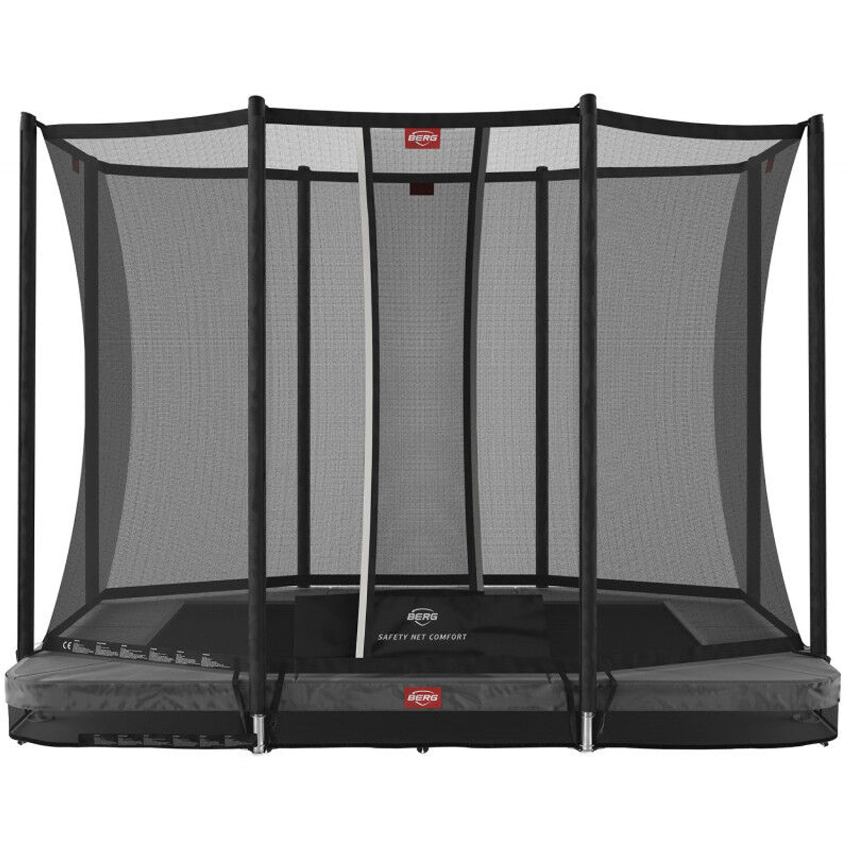 BERG Ultim Favorit Inground 280 Grijs + Safety Net Comfort