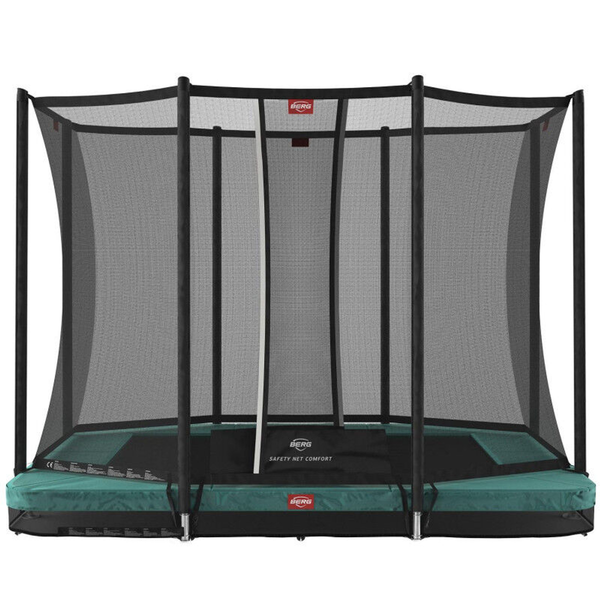 BERG Ultim Favorit Inground 280 Groen + Safety Net Comfort