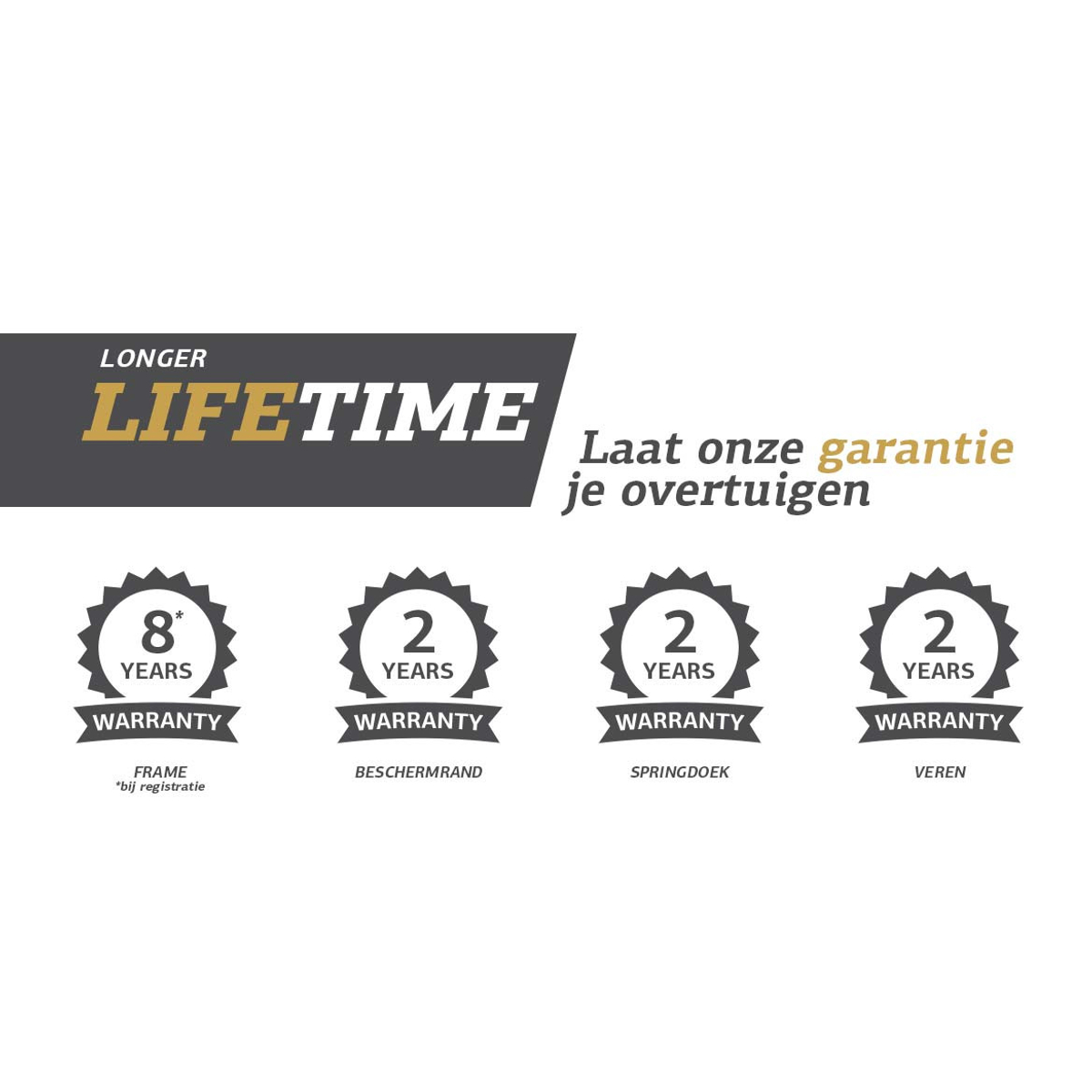 Berg Ultim Favorit Regular Trampoline 330 Zwart + Safety Net Comfort