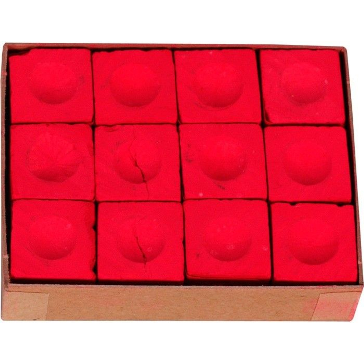  Biljart Krijt Master Rood (12st.) 
