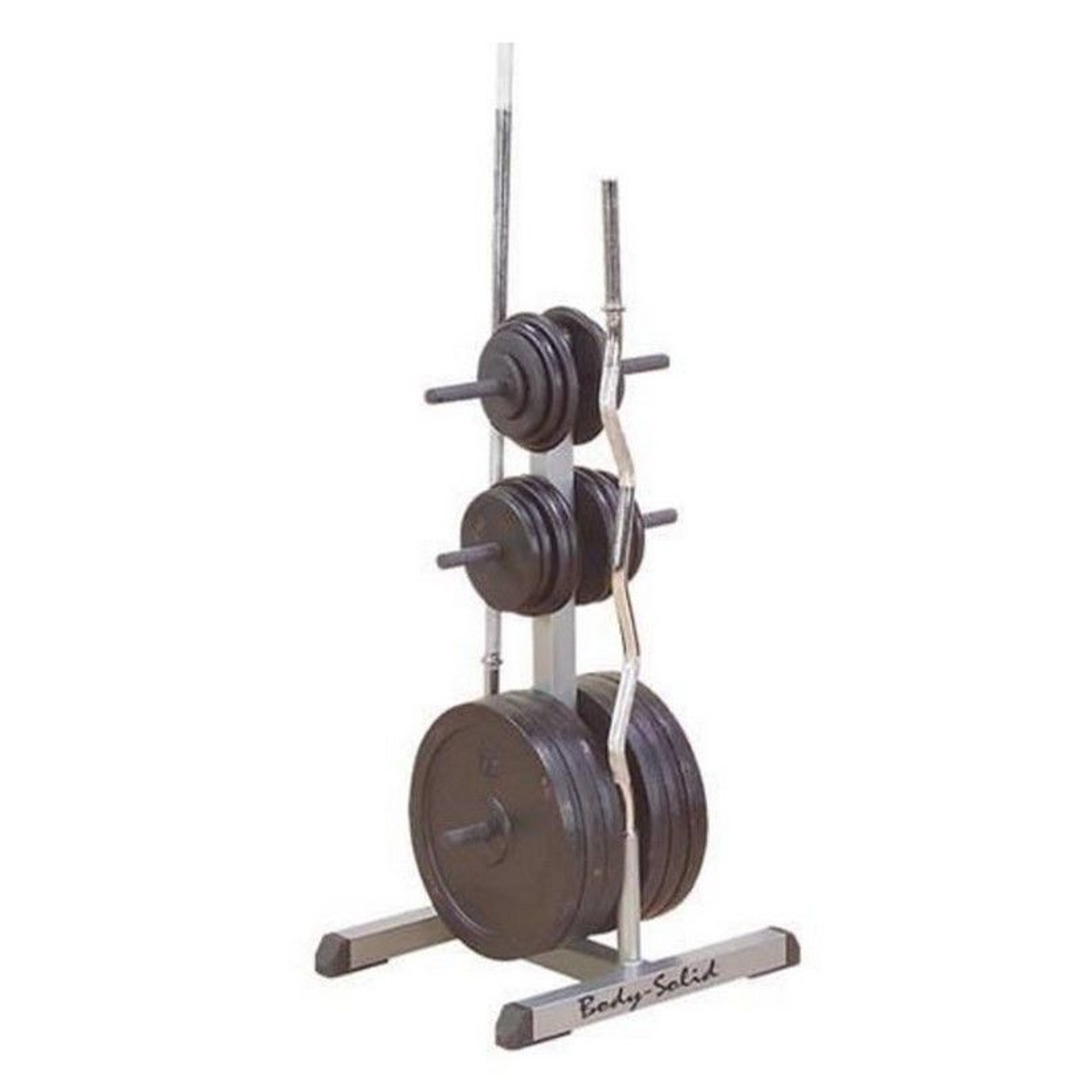 Body-Solid Standard Plate Tree & Bar Holder GSWT 