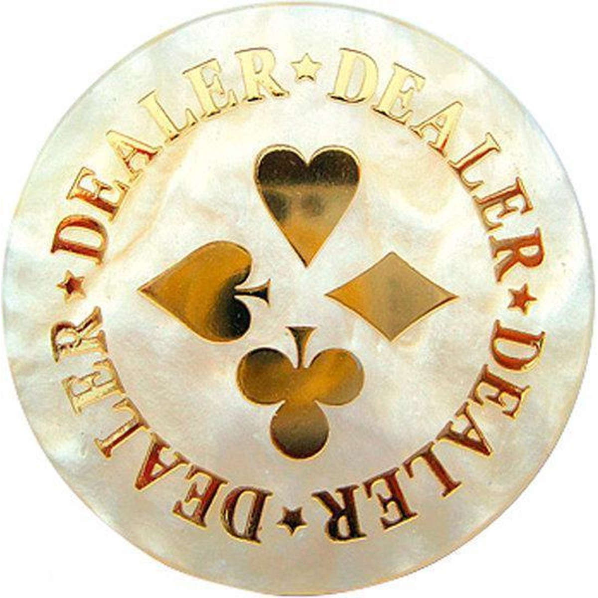 Dealer Fiche Deluxe 6cm Zwart