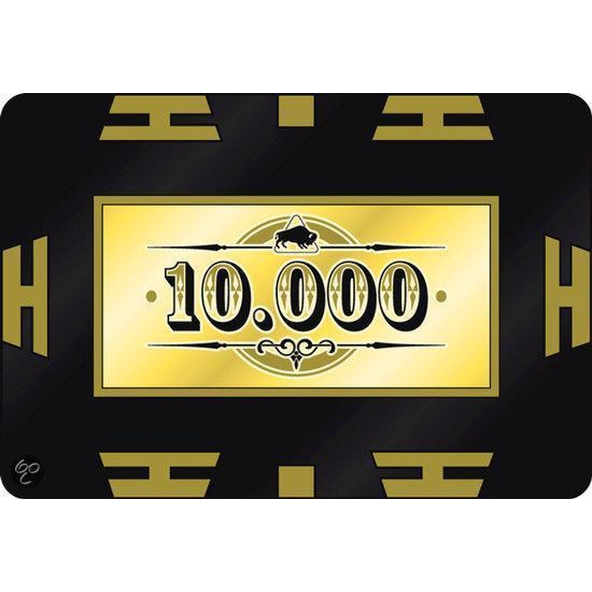 Poker Plaque 10000 Bruin