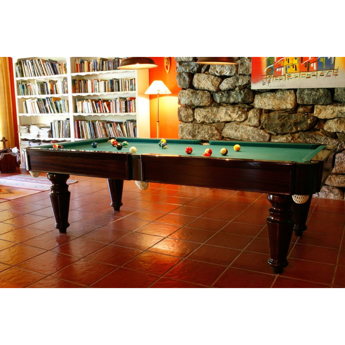 Buffalo Popular Classico Pooltafel 8FT Mahonie