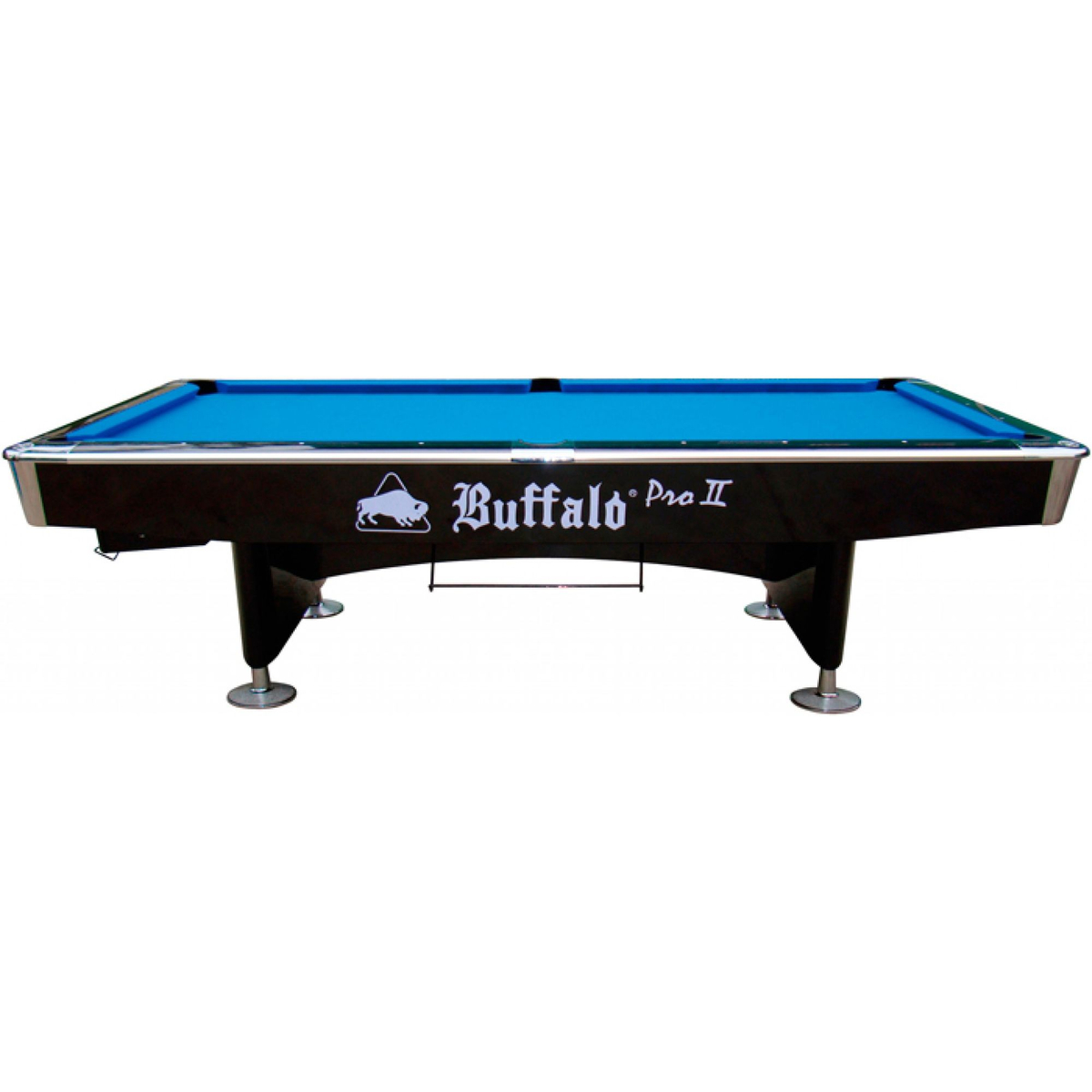 Buffalo Pro II 8 FT Zwart Pooltafel Drop Pocket