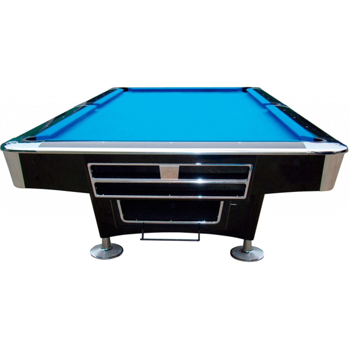 Buffalo Pro II 8 FT Zwart Pooltafel Drop Pocket