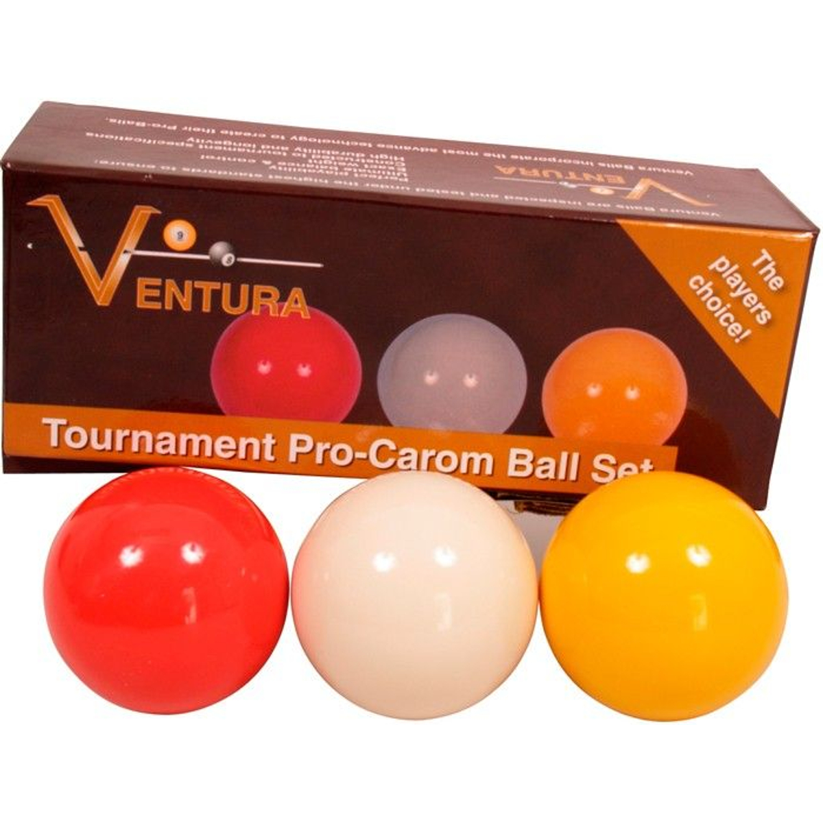 Carambole ballen set Ventura Tournament