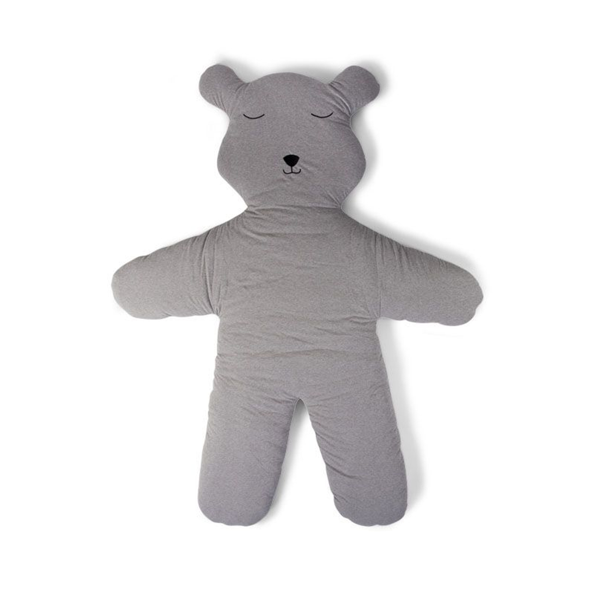 Childhome Speelmat Teddy Bear 150 cm Jersey Grijs