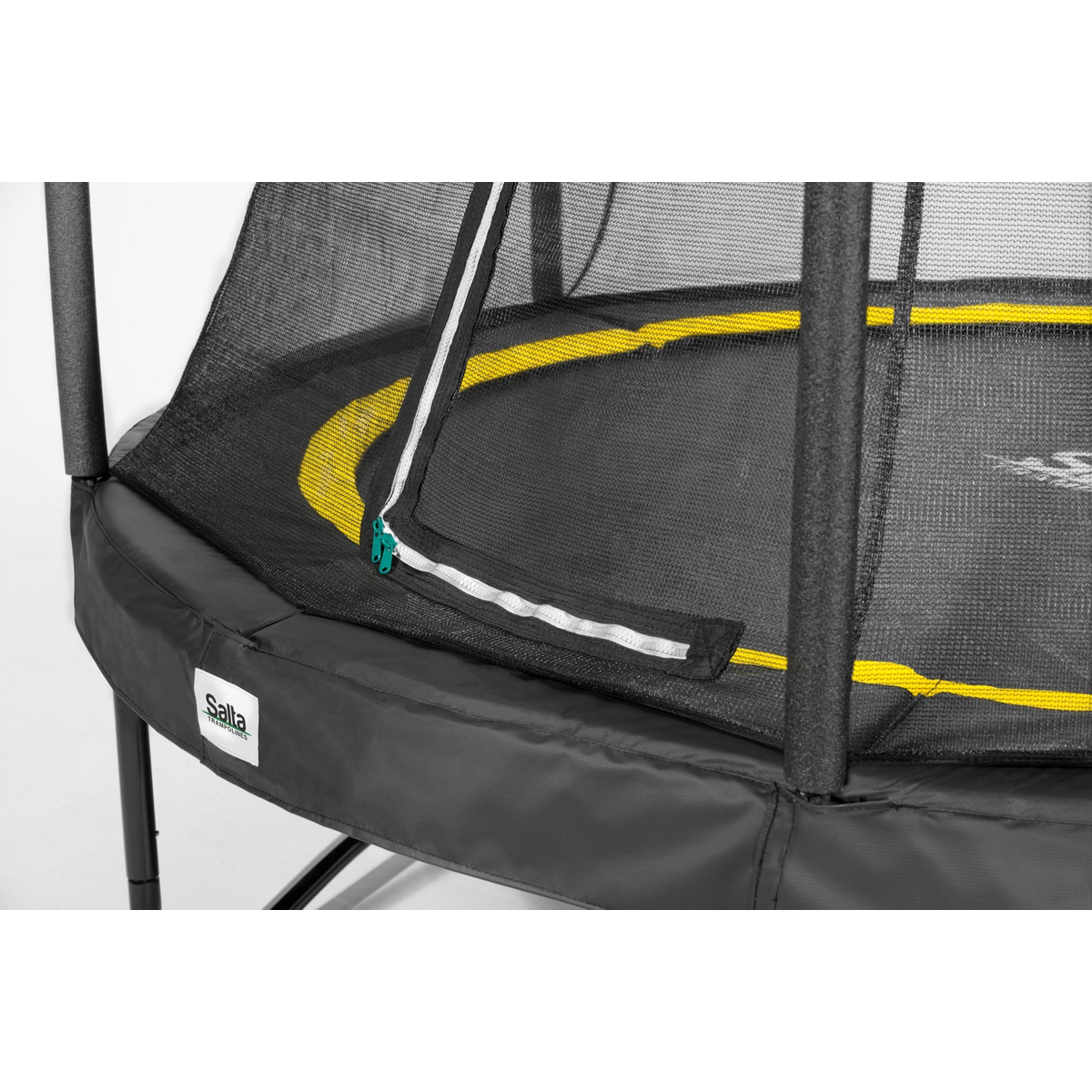 Salta Comfort Edition 366 Zwart Trampoline + Veiligheidsnet