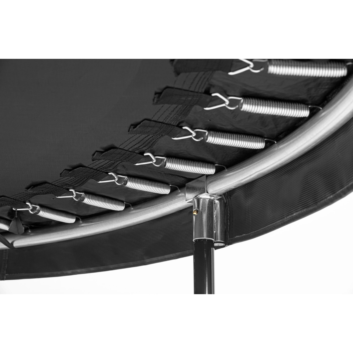 Salta Comfort Edition 366 Zwart Trampoline + Veiligheidsnet