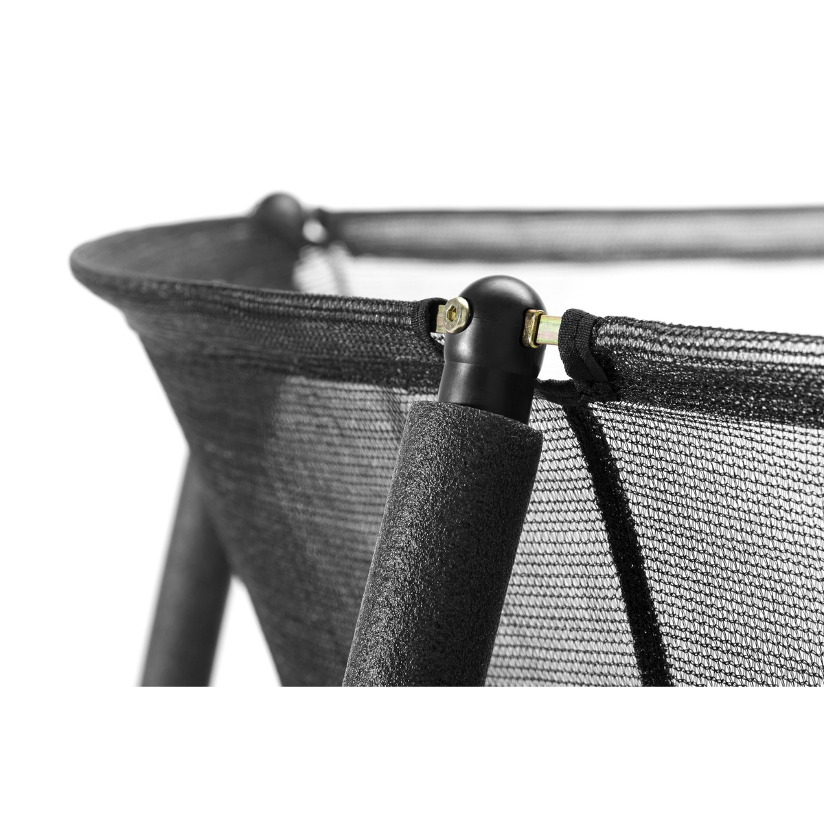 Salta Comfort Edition 366 Zwart Trampoline + Veiligheidsnet