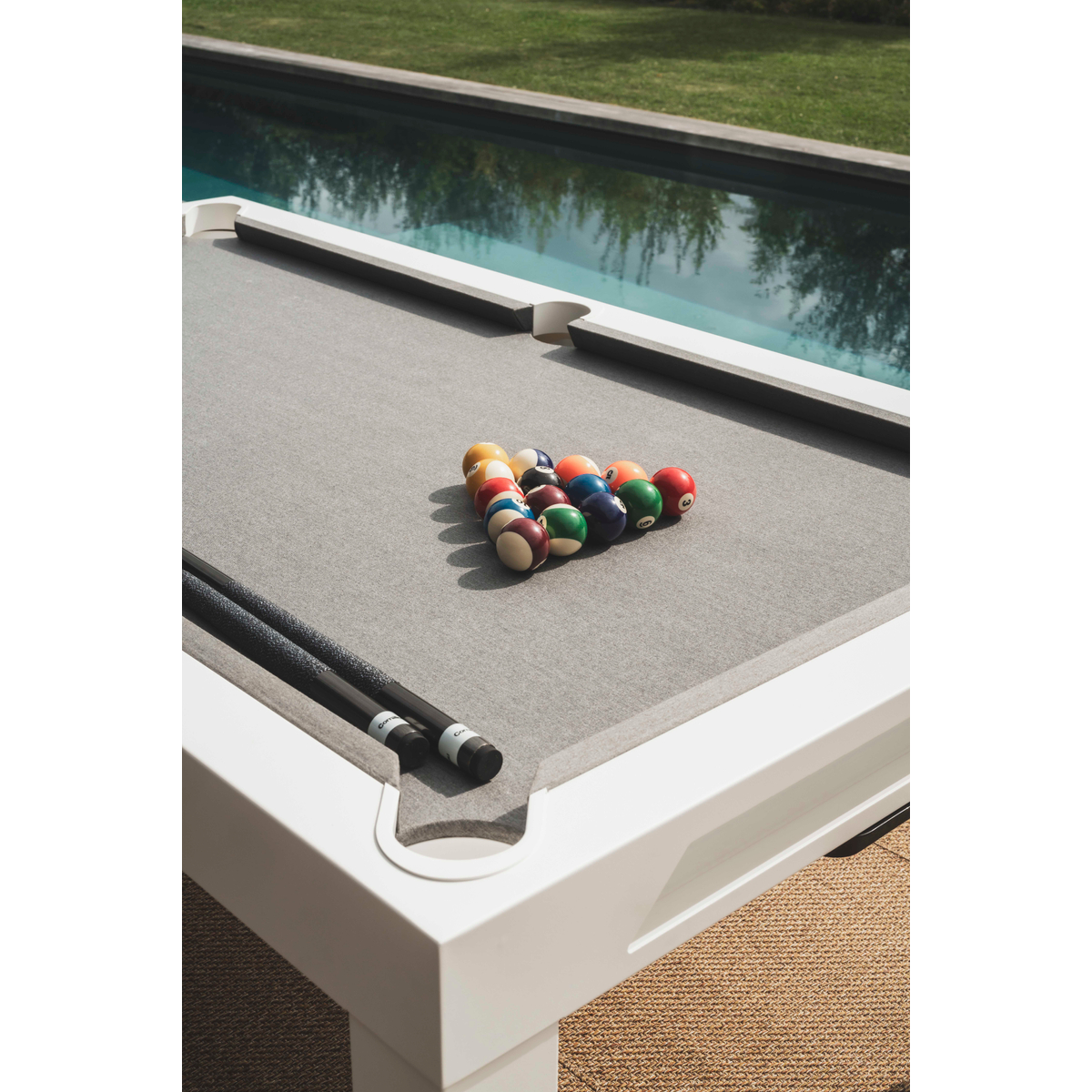 Cornilleau Classic Outdoor Pooltafel Wit / Lichtgrijs
