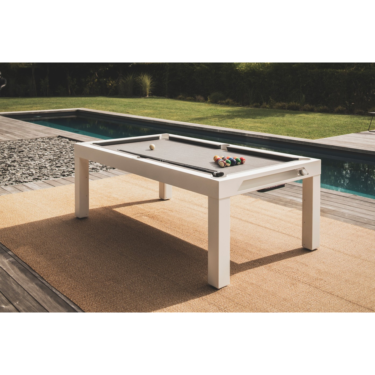 Cornilleau Classic Outdoor Pooltafel Wit / Lichtgrijs