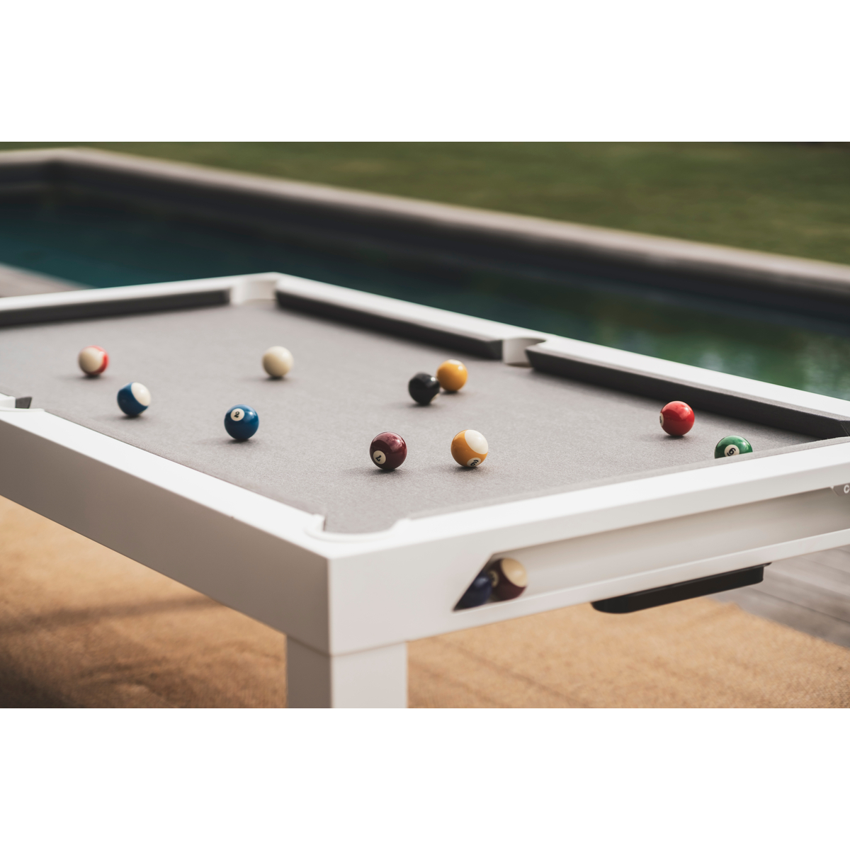 Cornilleau Classic Outdoor Pooltafel Wit / Lichtgrijs