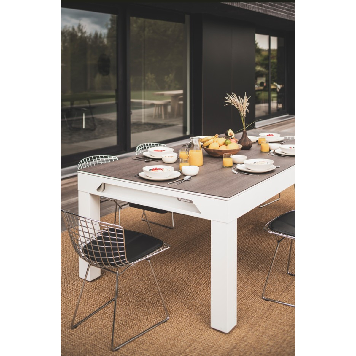 Cornilleau Classic Outdoor Pooltafel Wit / Lichtgrijs