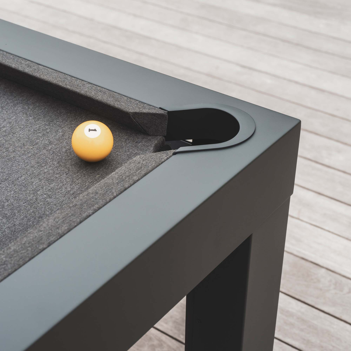 Cornilleau Classic Outdoor Pooltafel Zwart / Donkergrijs