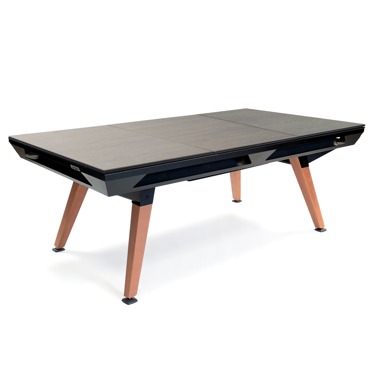 Cornilleau Origin Tafelblad "Wood" - 3 Delen - Zwart
