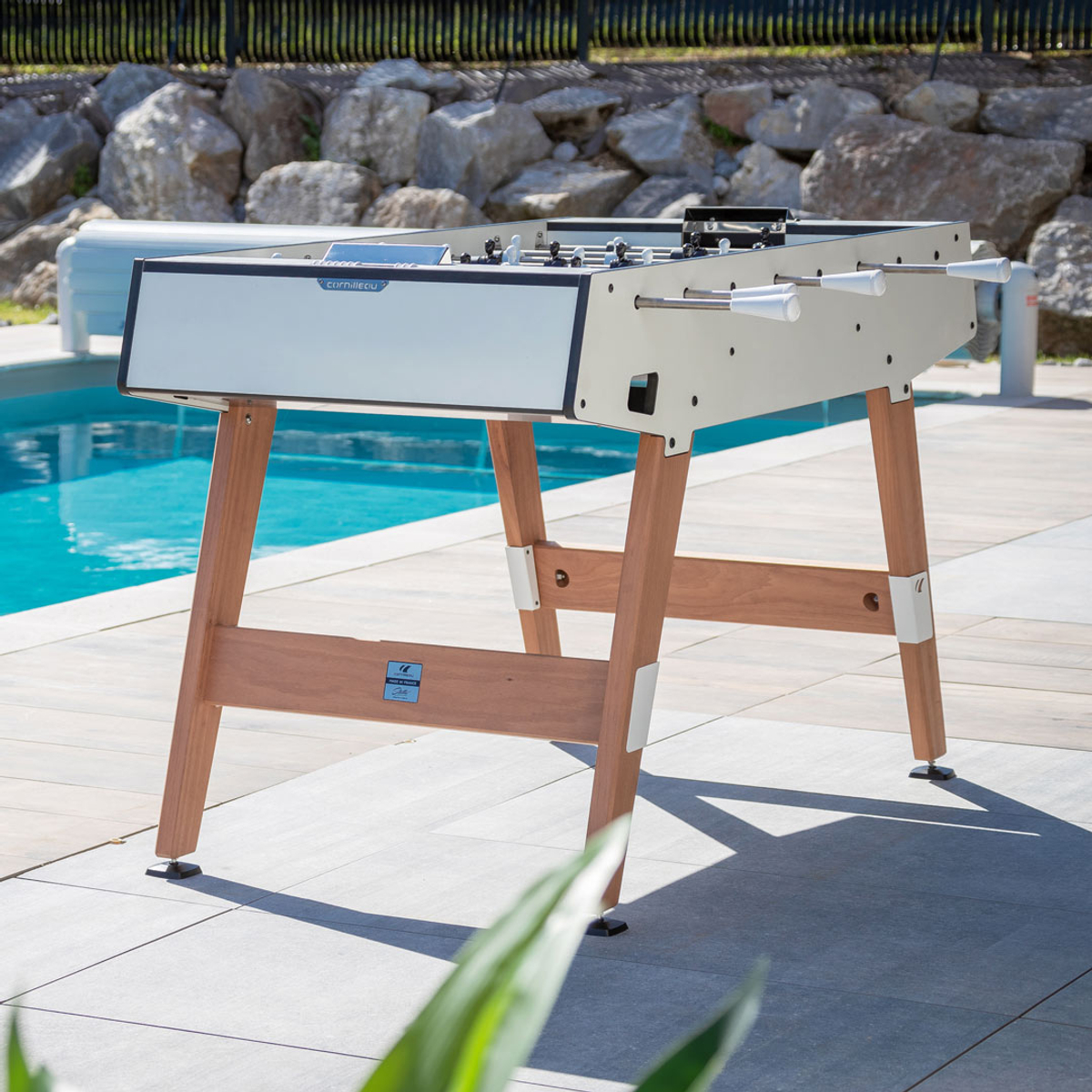 Cornilleau Origin Outdoor Voetbaltafel Wit