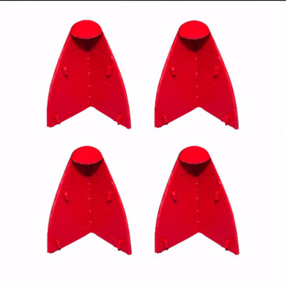 Cornilleau Coin bi-matière H60 Rouge X4