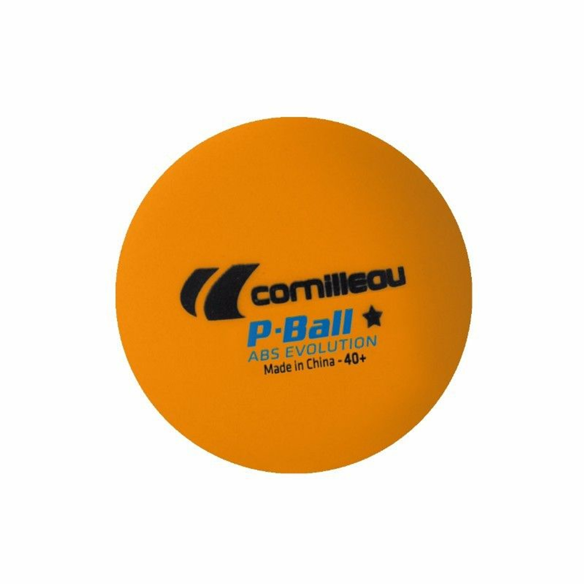 Cornilleau P-Ball ABS Evolution 1* Tafeltennisballen x72 - Oranje