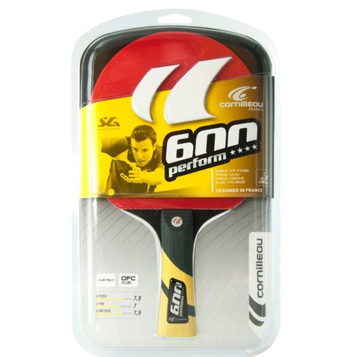 Cornilleau Perform 600 Tabletennis Bat
