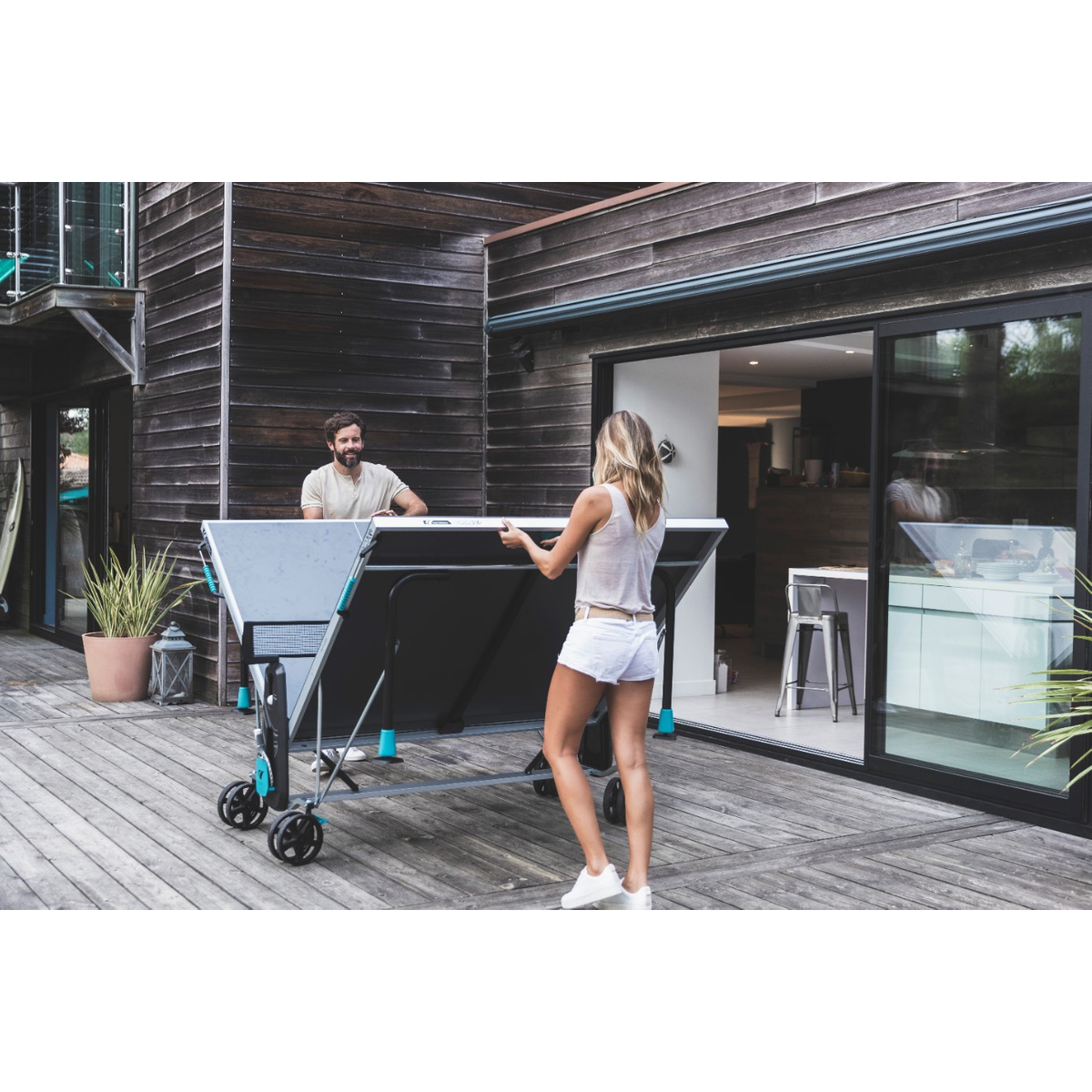Cornilleau Sport 300X Tafeltennistafel Blauw