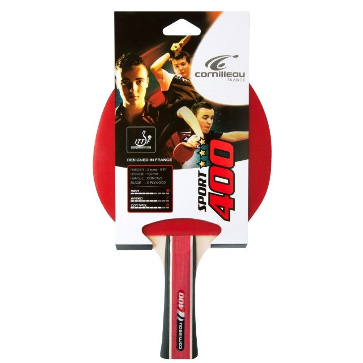 Cornilleau Sport 400 Tafeltennisbat