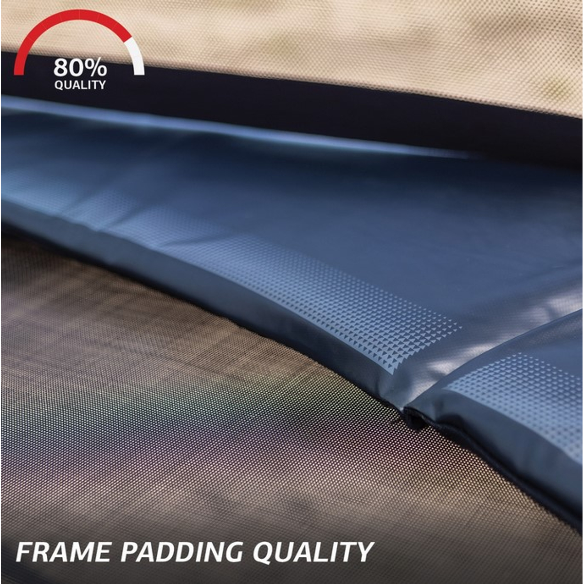 Berg Champion Trampoline Regular 270 Grey + Safety Net Deluxe