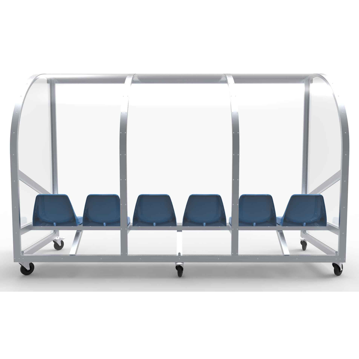 Alusport Dug-Out Verplaatsbaar 5-6 Personen DO300VZ Model C