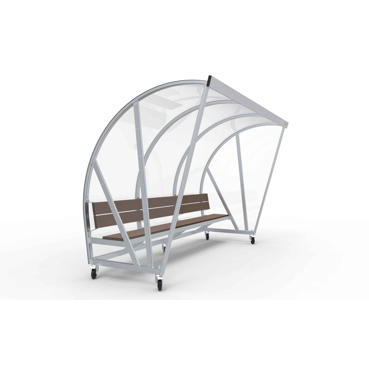 Alusport Dug-Out Verplaatsbaar 5-6 Personen DO301V Model D