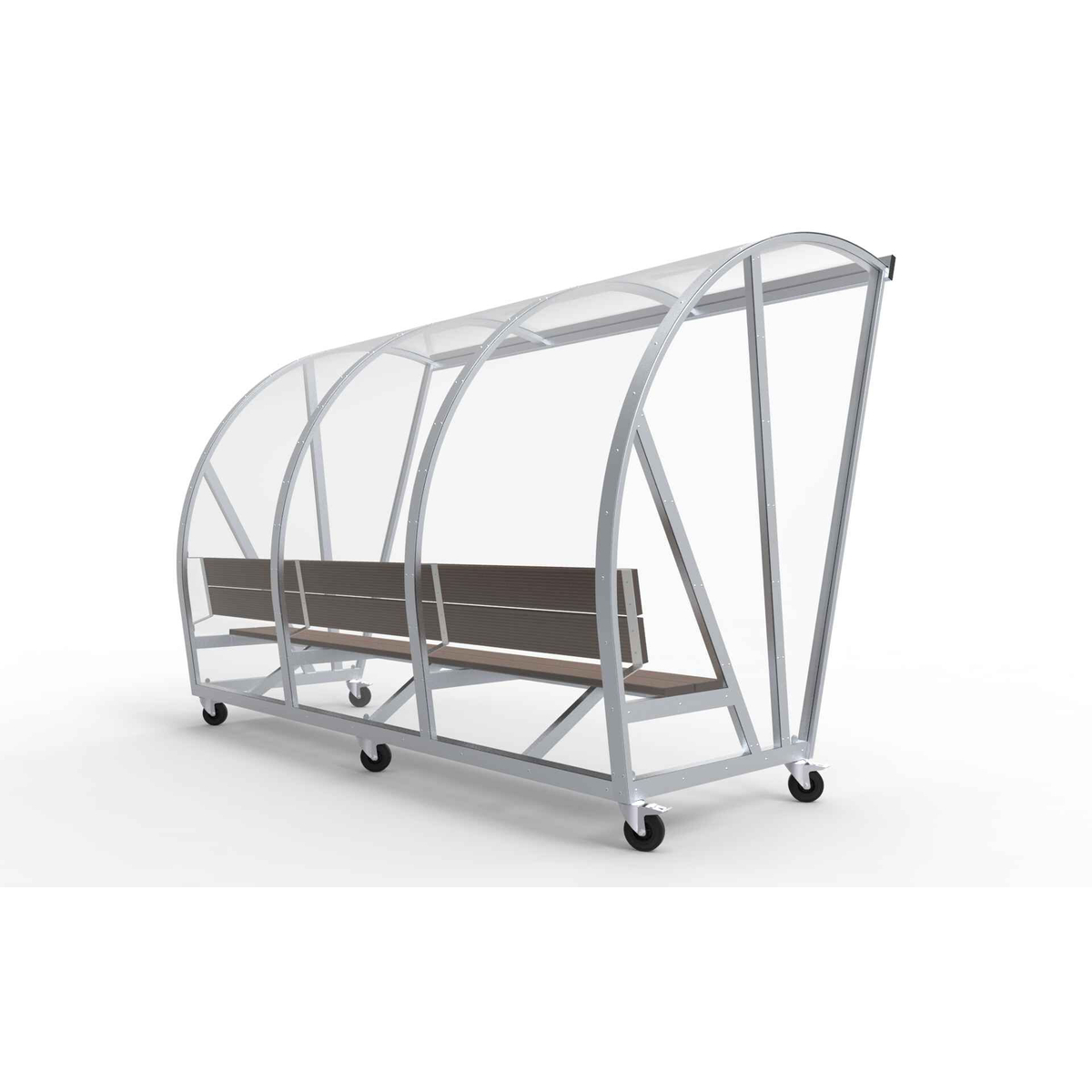Alusport Dug-Out Verplaatsbaar 5-6 Personen DO301V Model D
