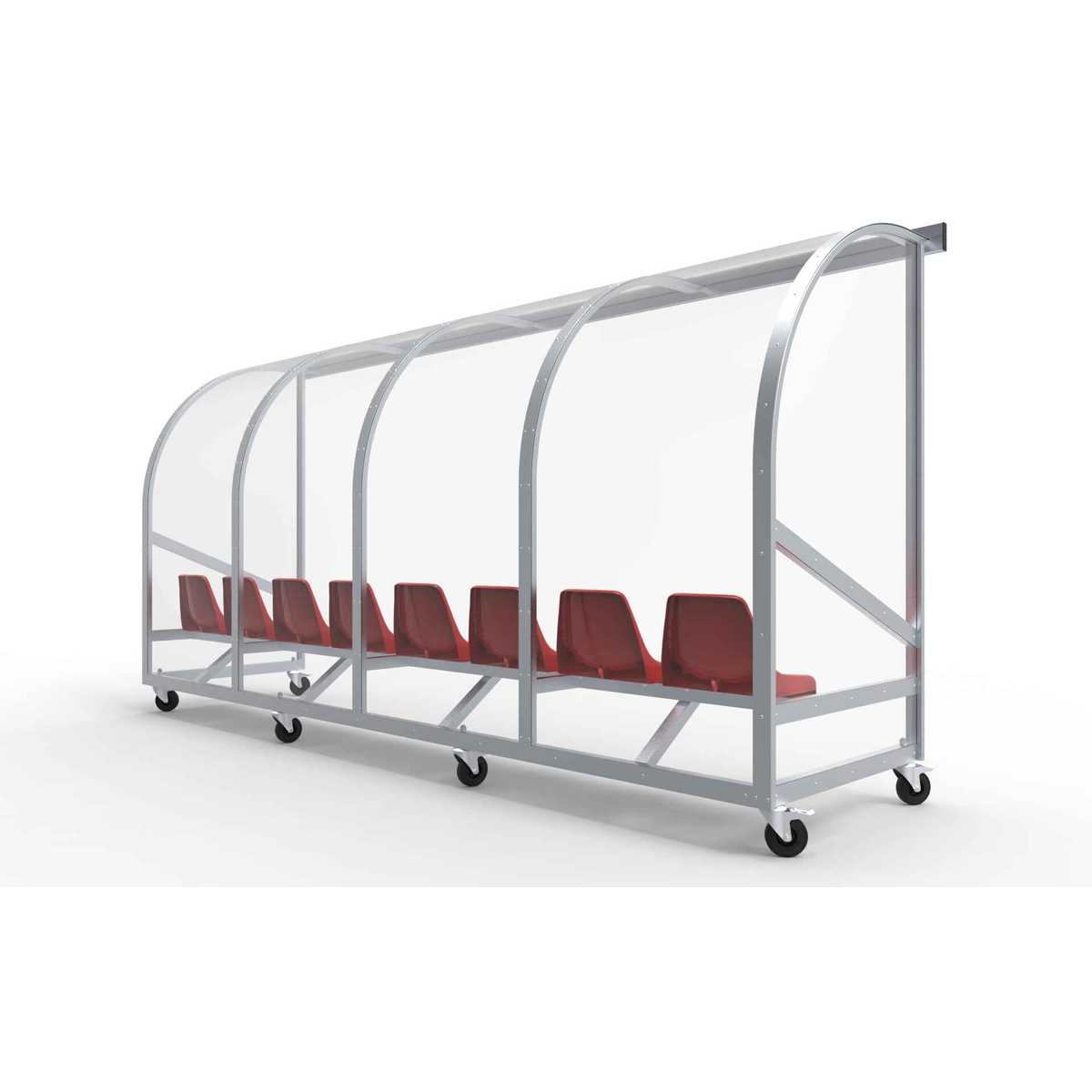 Alusport Dug-Out Verplaatsbaar 7-8 Personen DO400VZ Model C