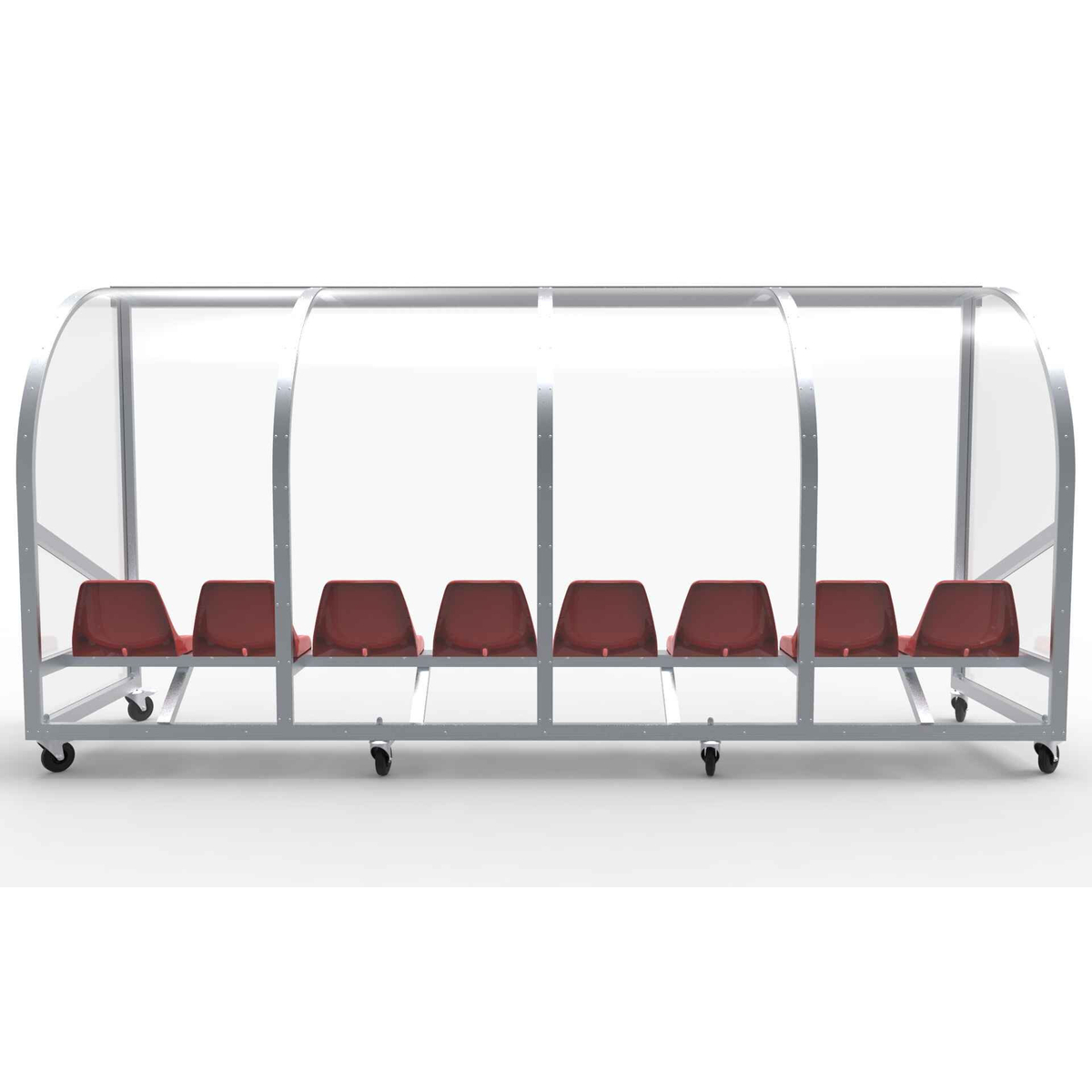 Alusport Dug-Out Verplaatsbaar 7-8 Personen DO400VZ Model C