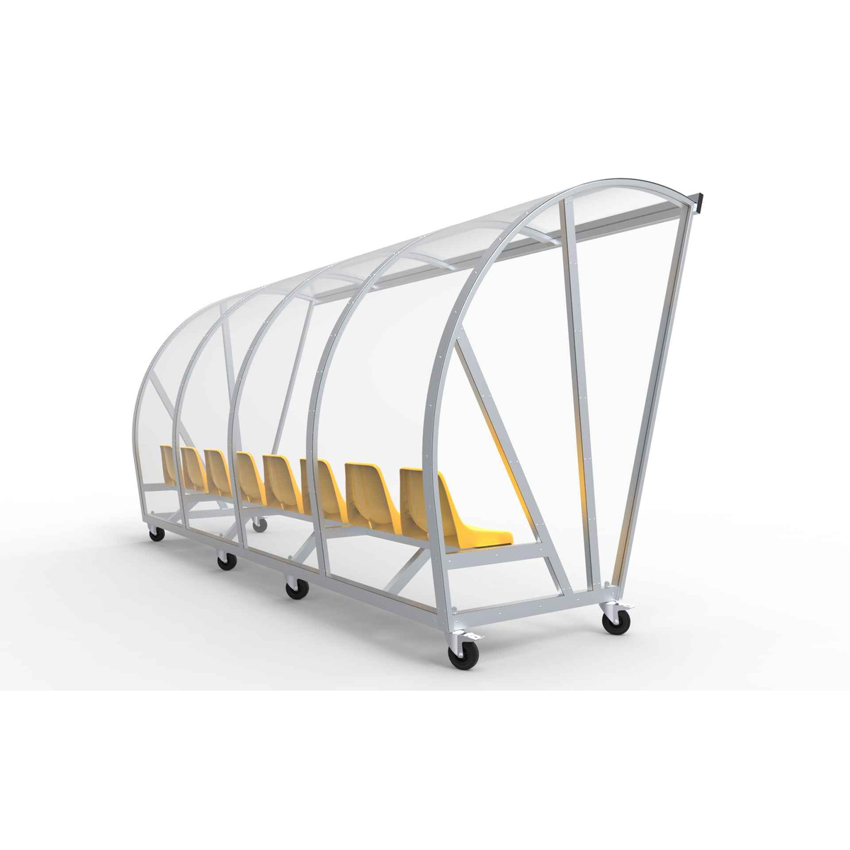Alusport Dug-Out Verplaatsbaar 7-8 Personen DO401VZ Model D
