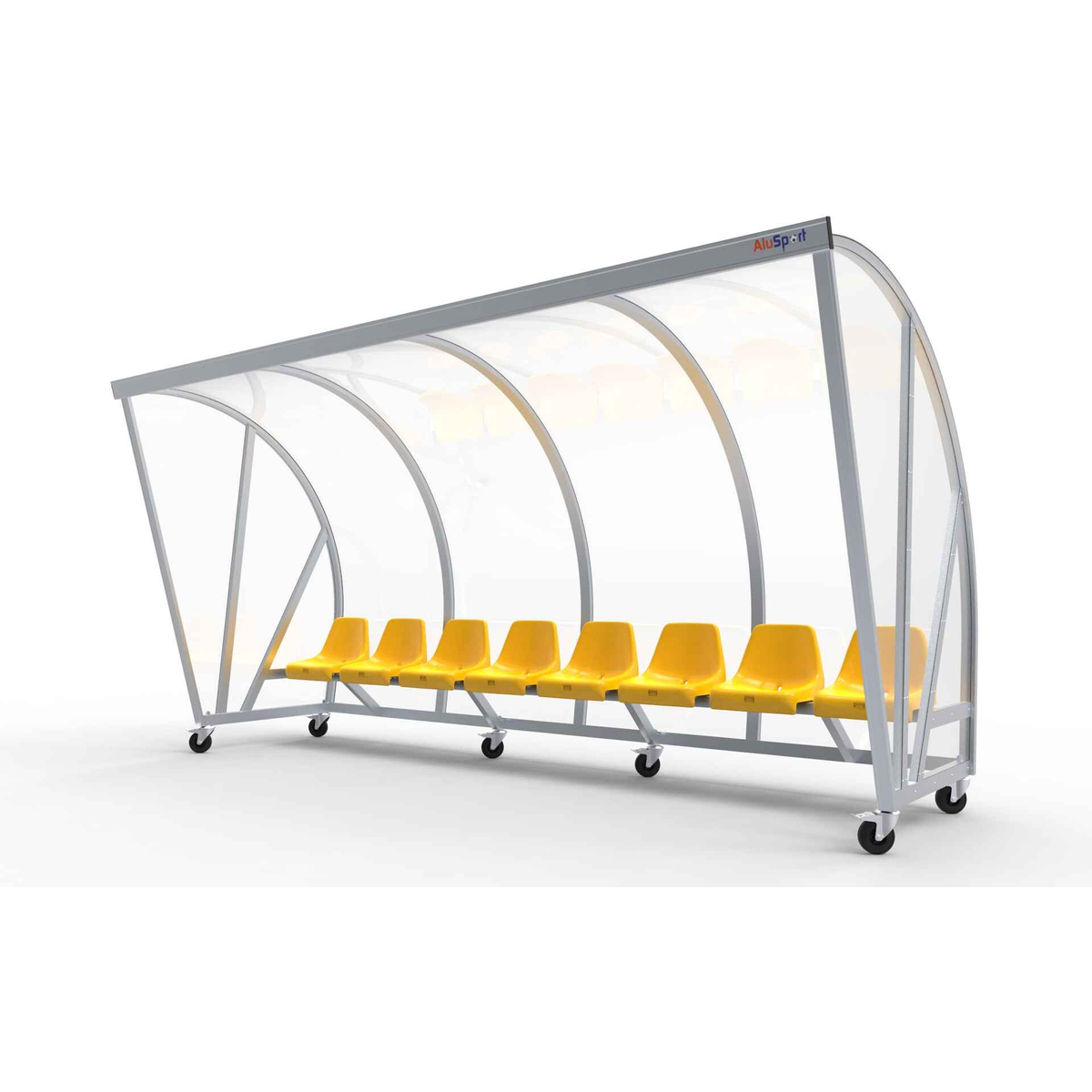 Alusport Dug-Out Verplaatsbaar 7-8 Personen DO401VZ Model D