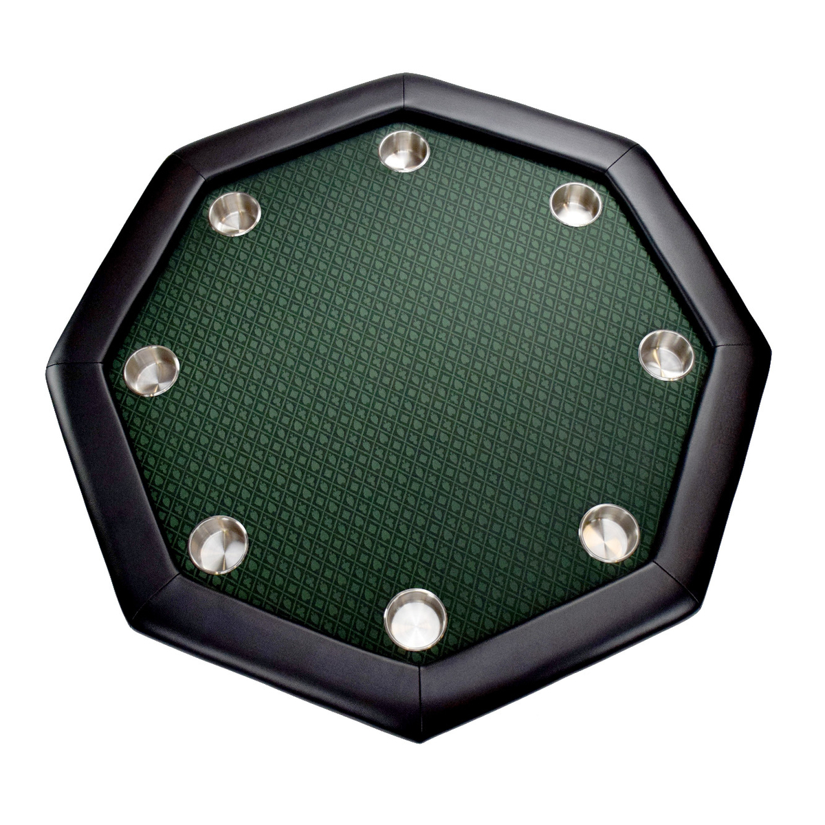NORTH Octagon Pokertafel Groen 8 Personen