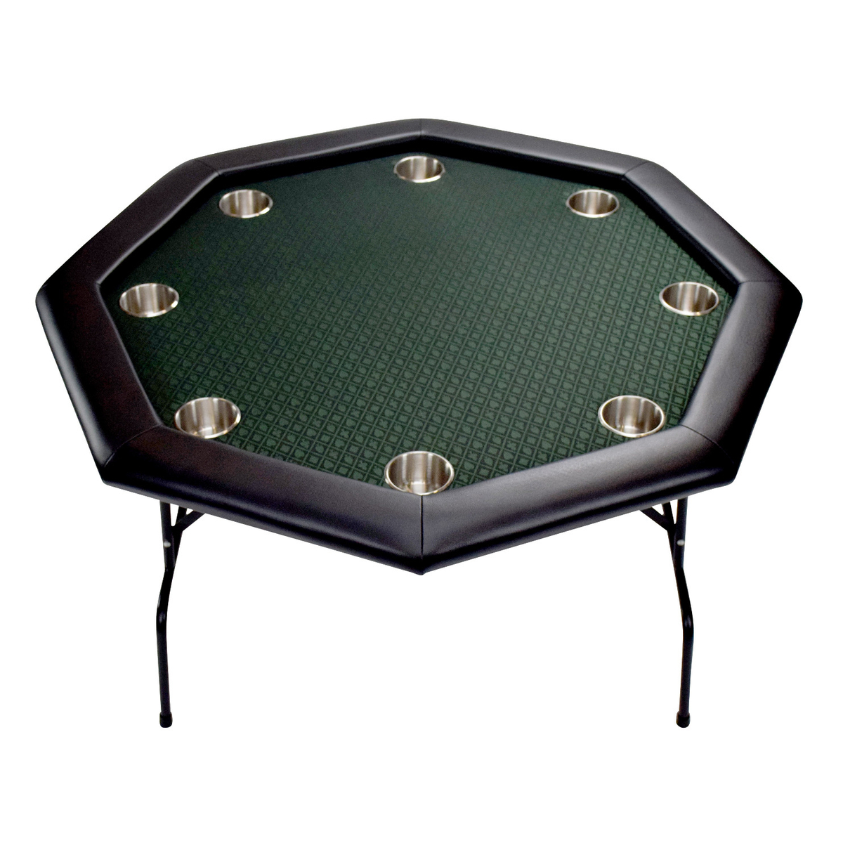NORTH Octagon Pokertafel Groen 8 Personen